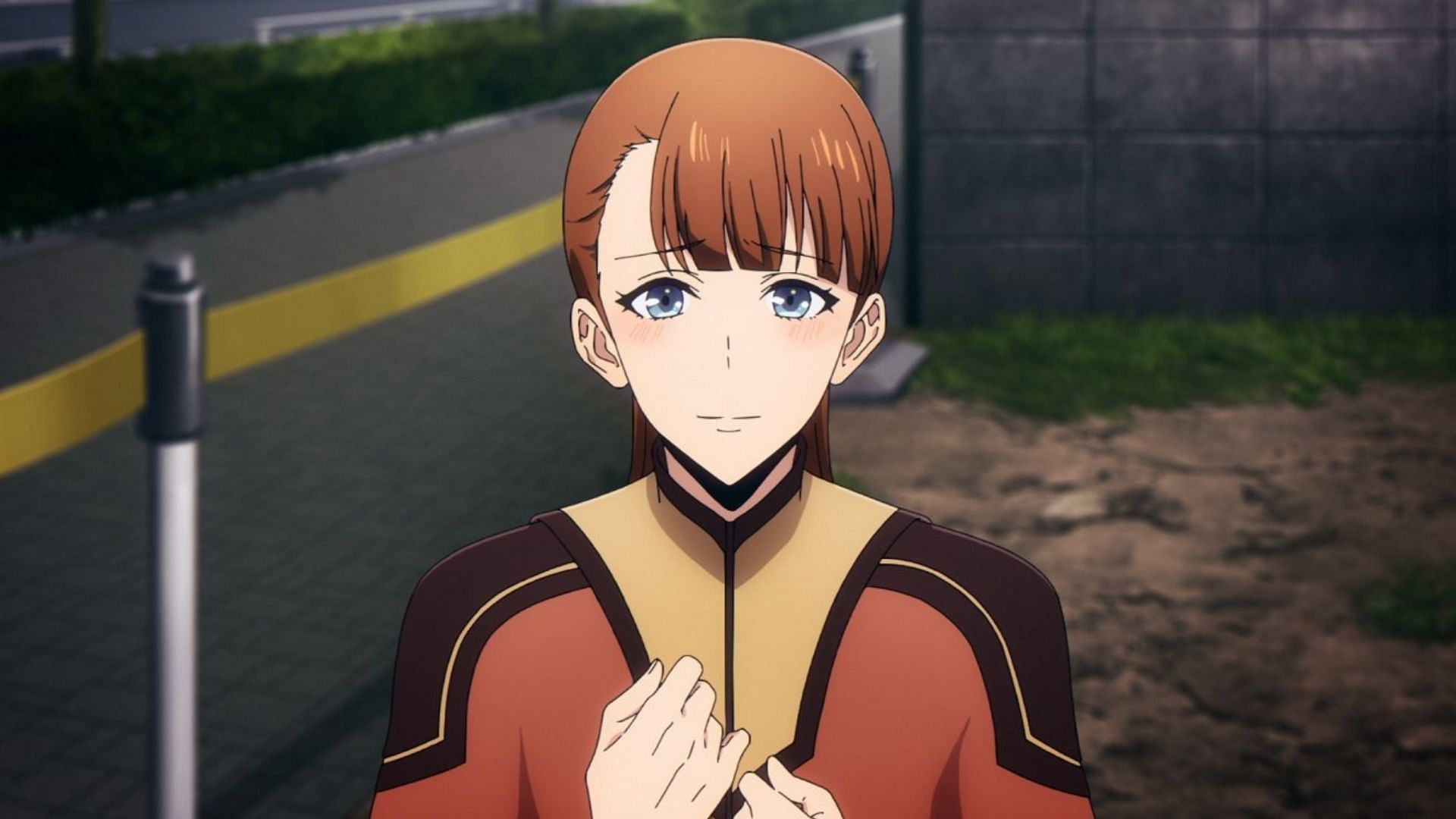 Lee Joohee as seen in Solo Leveling episode 8 preview (Image via A-1 Pictures)